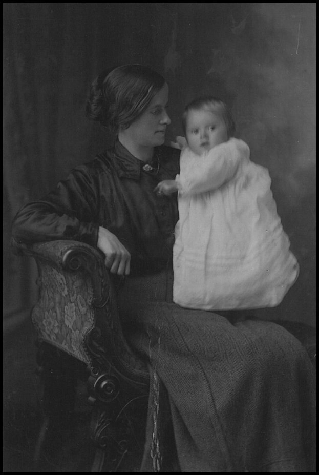 Margaret with baby Stanley